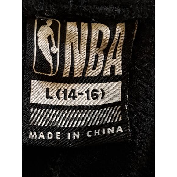 Boy's NBA Black Sweatpants Size Large - Picture 8 of 8